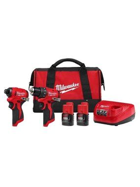 Milwaukee M12 Subcompact Brushless 2 Tool Combo Kit
